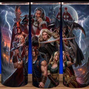 Castlevania Symphony of the Night Belmont Clan Cup Mug Tumbler 20oz